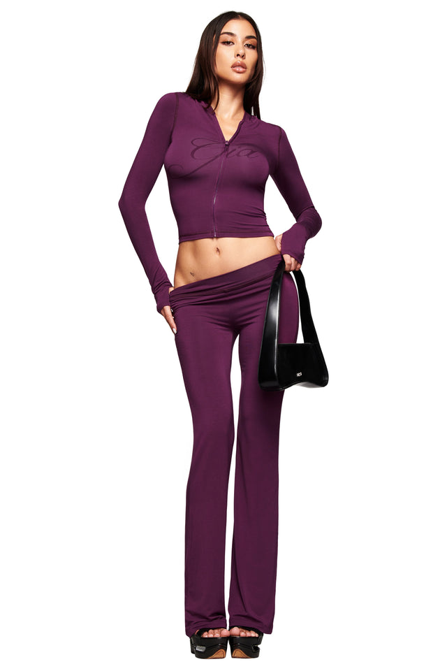 BLARE TRACKPANT - PLUM