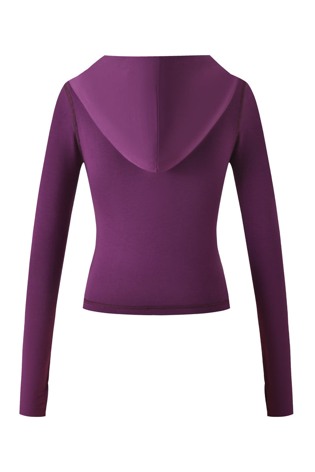 BLARE HOODIE - PLUM