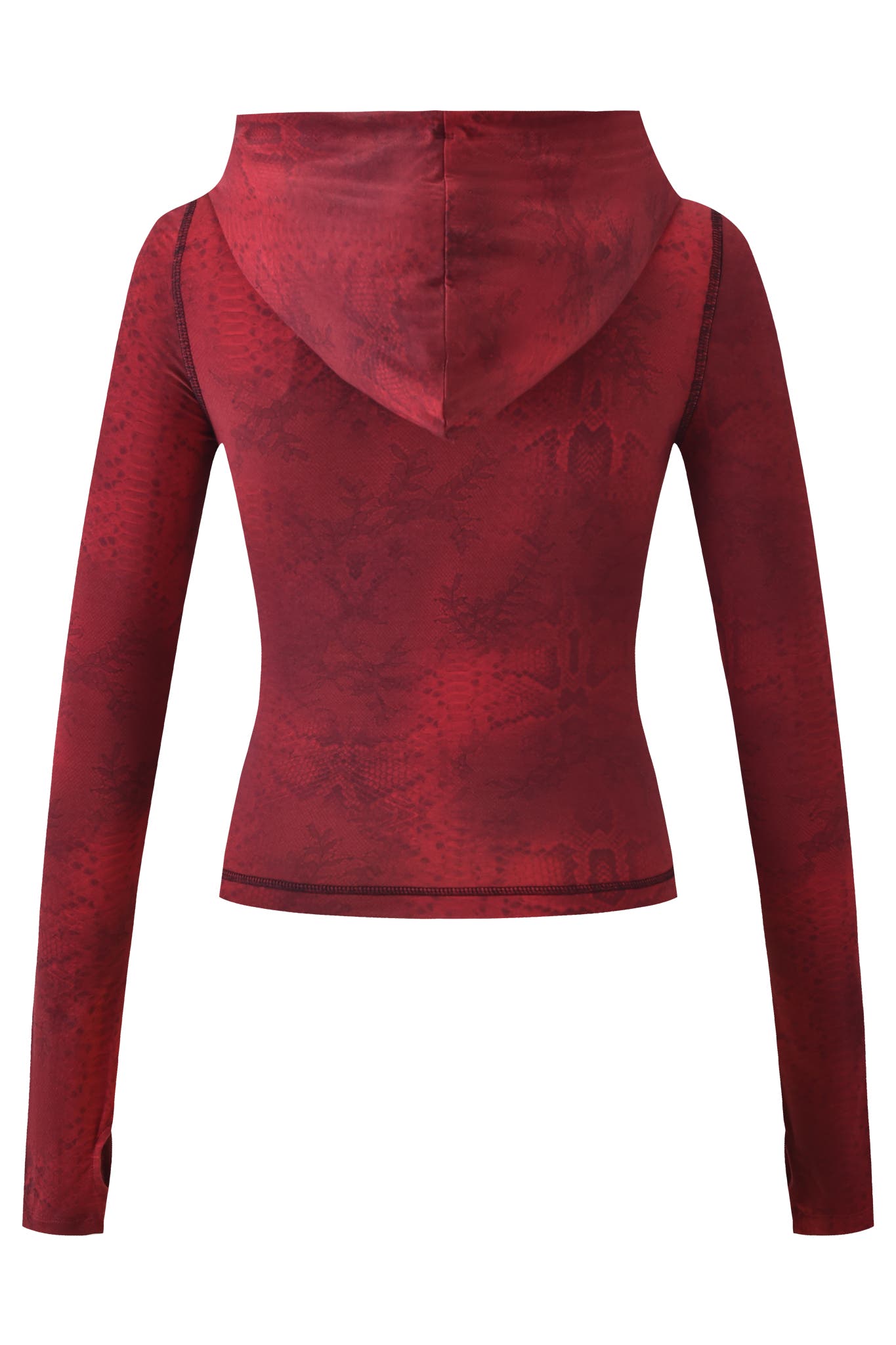 BLARE HOODIE - RED SERPENTINE