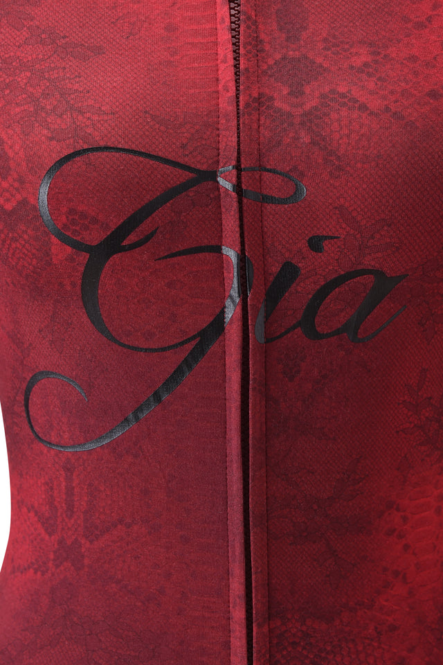 BLARE HOODIE - RED SERPENTINE