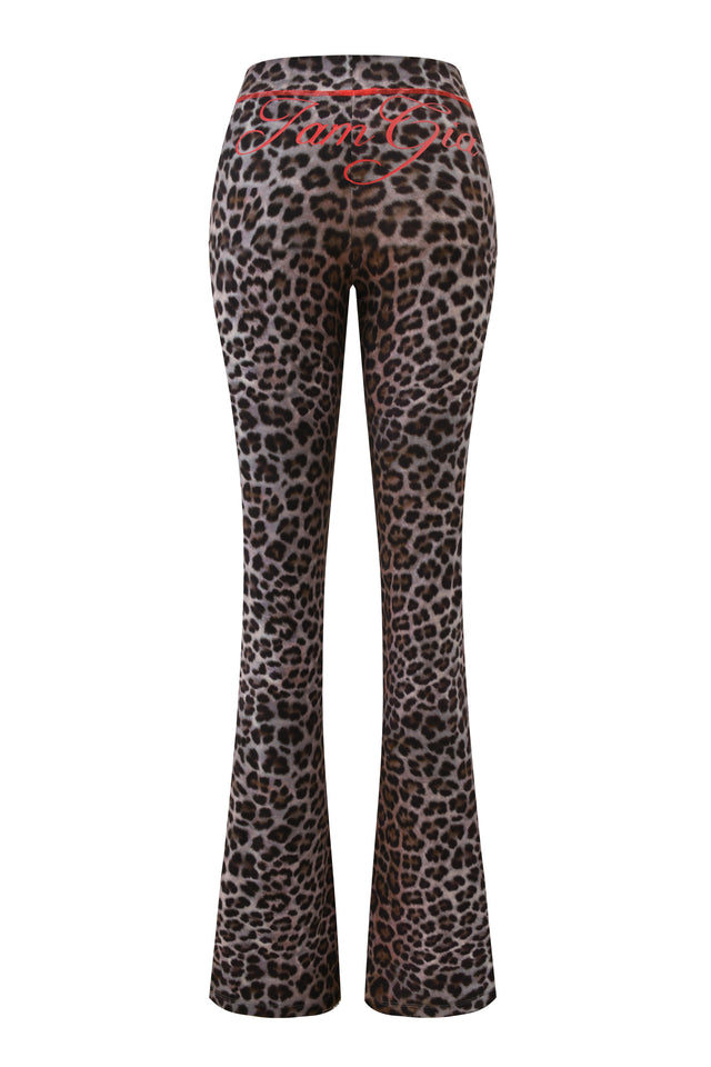 BLARE TRACKPANT - DARK LEOPARD