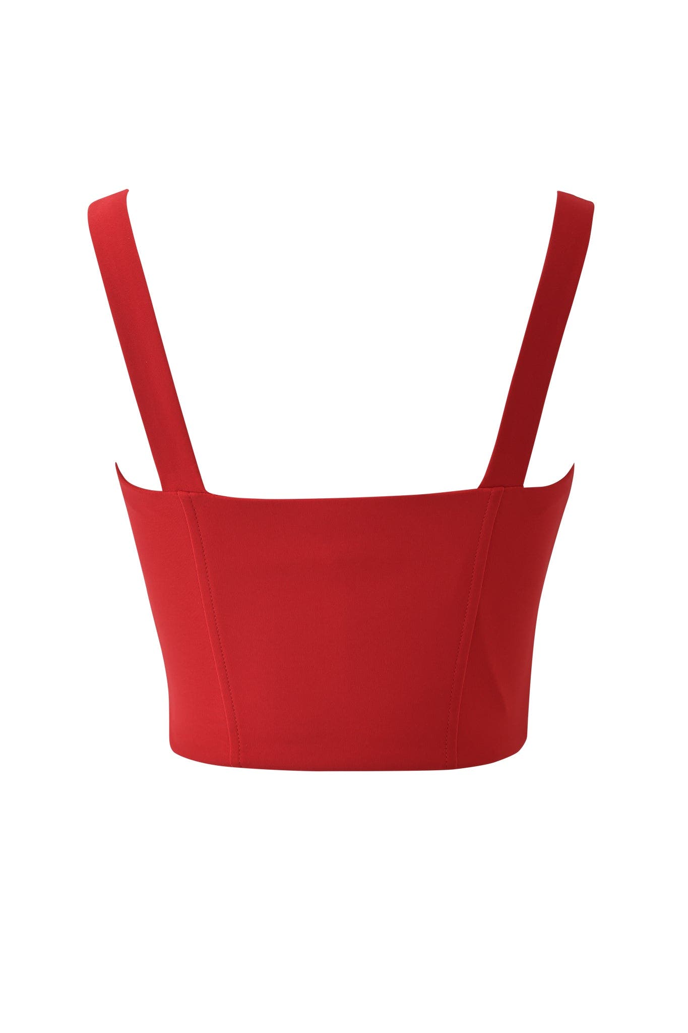 BRI CORSET - RICH RED