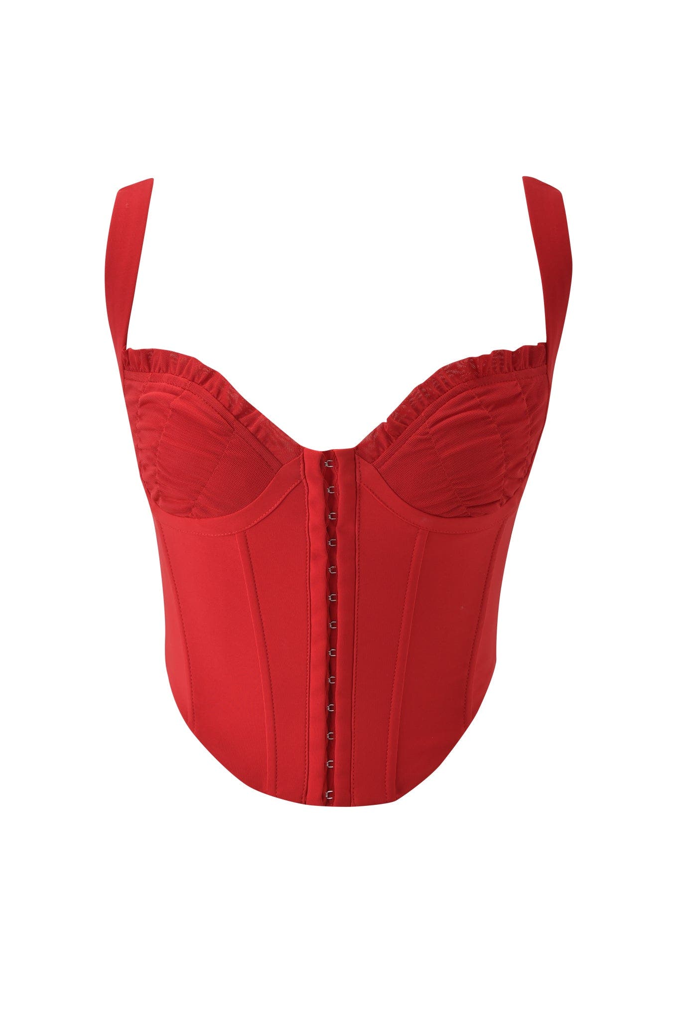 BRI CORSET - RICH RED
