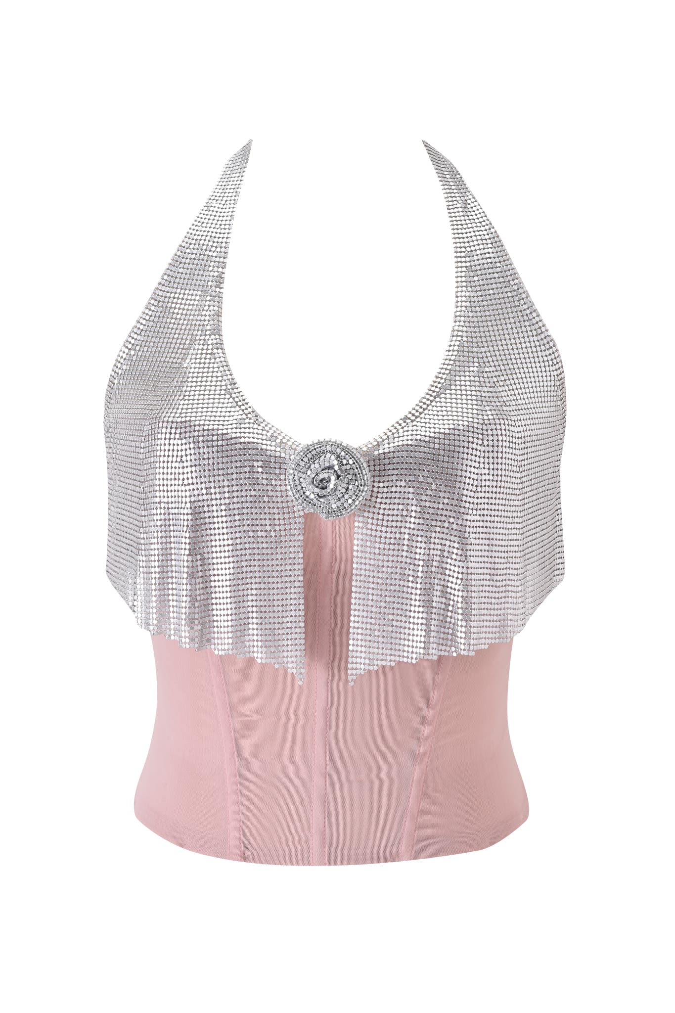 MILANA TWO PIECE TOP - PINK