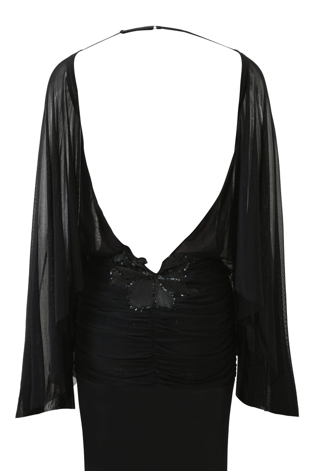 ELARIA MAXI DRESS - BLACK