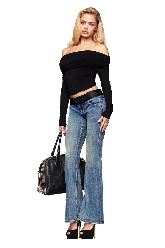 KESHI JEAN - BLUE DENIM WASH