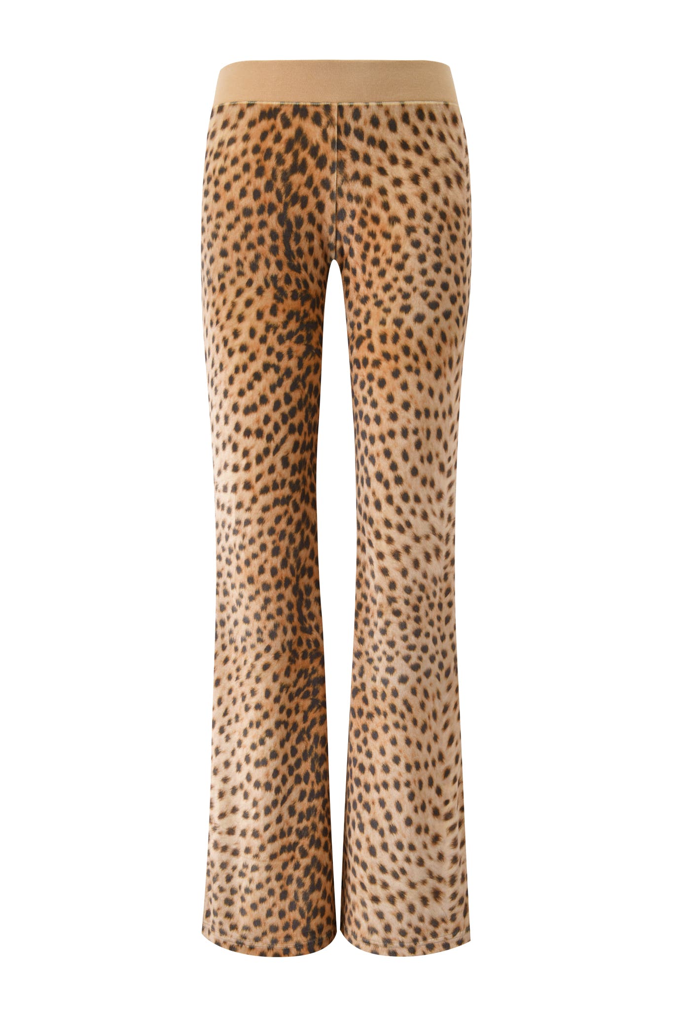 I.AM.GIA X VON DUTCH KAMERON VELOUR TRACKPANT - LEOPARD