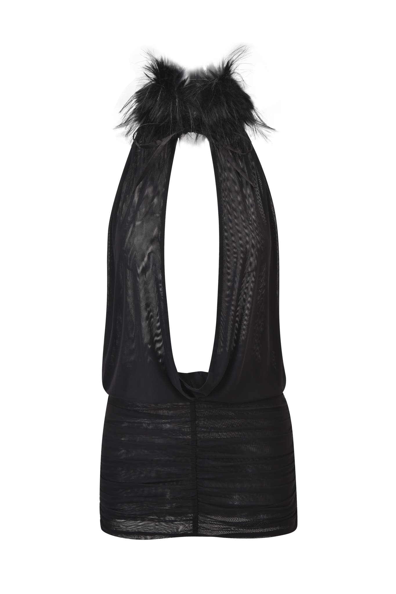 YARA MINI DRESS - BLACK