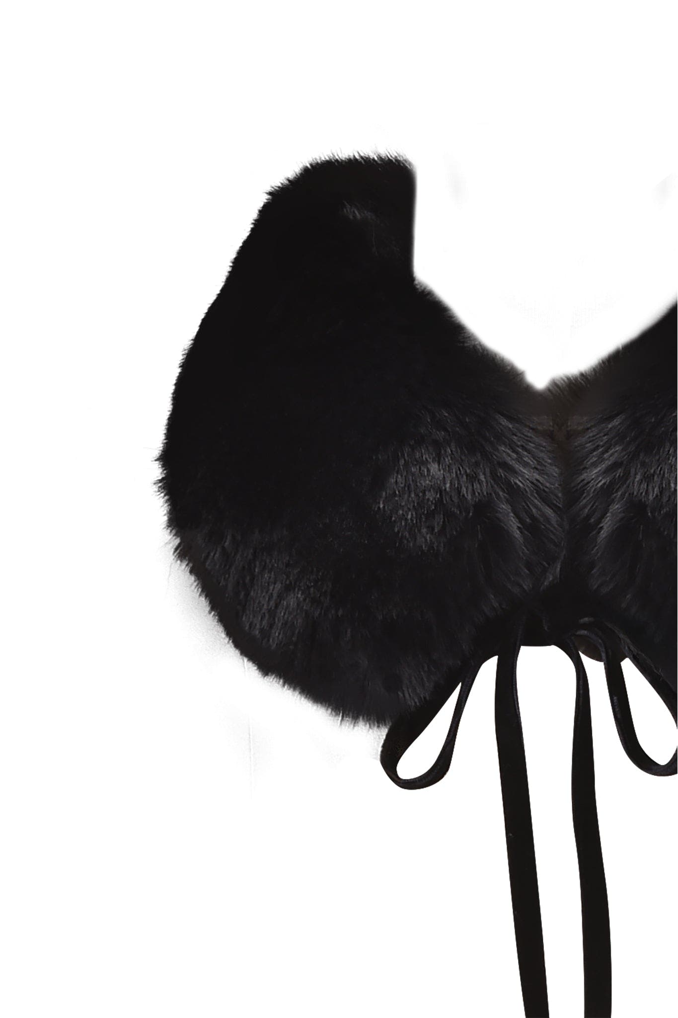 DENALI FUR COLLAR - BLACK